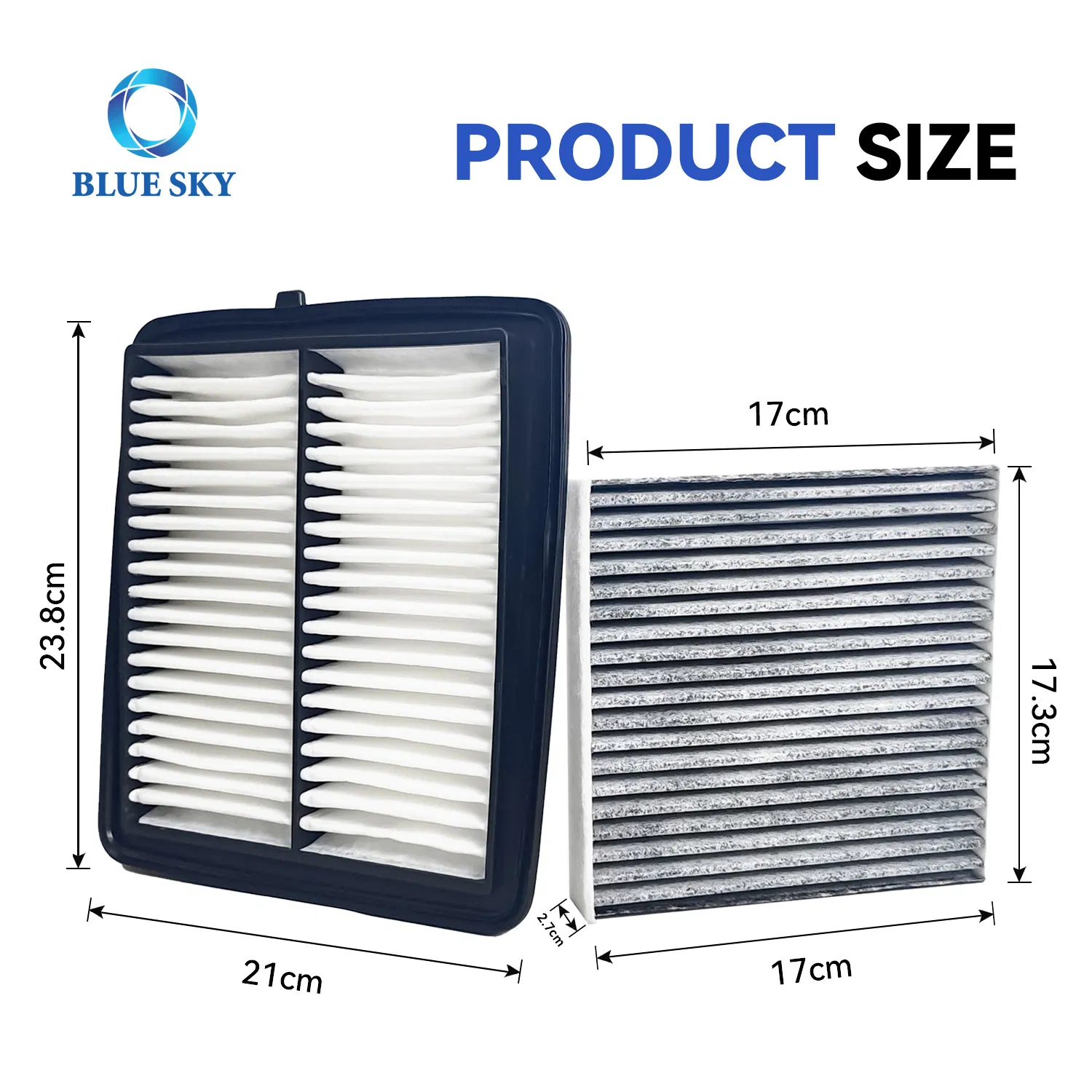 Car AC Filter, Activated Carbon Auto Cabin Air Filter for Suzuki Jimny Jb64 Jb74 2019-2021 Intake