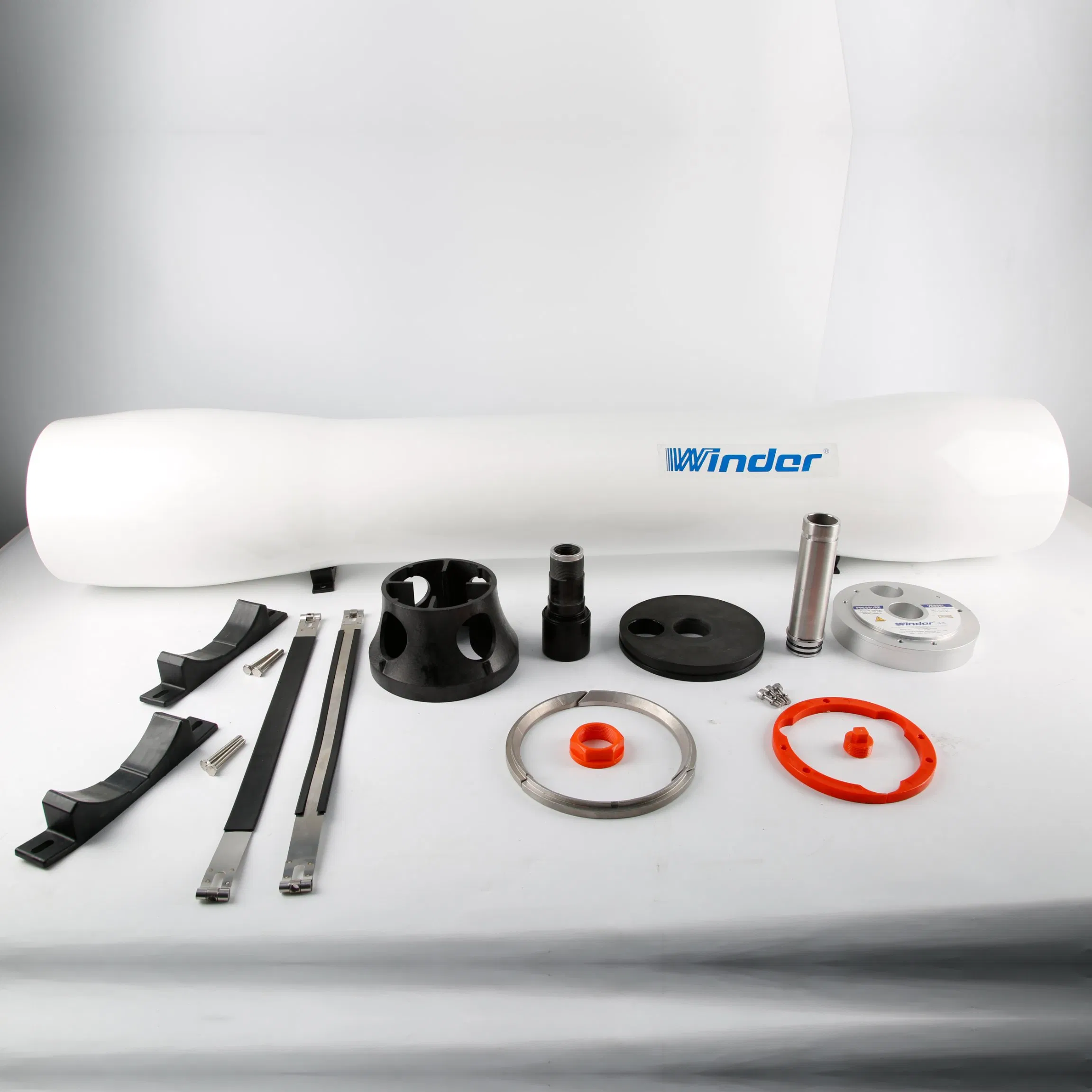 Customizable Logo 8 Inch Filter Pressure Vessel FRP RO Membrane Housing