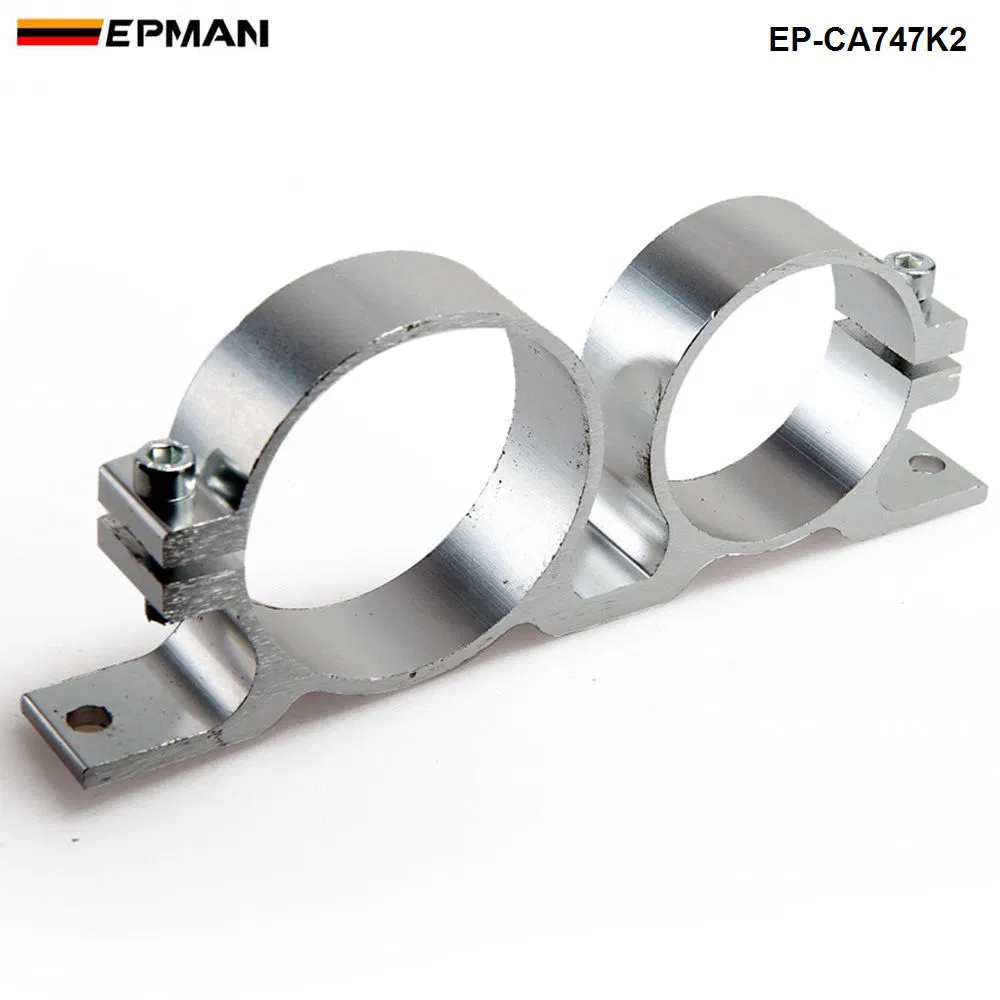 Epman 044 Fuel Pump &amp; Filter Dual Mounting Bracket Anodized Aluminum Ep-Ca747K2