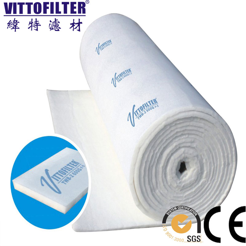 Synthetic Fiber Air Filter Media Ceiling Filter Auto Oil Filters