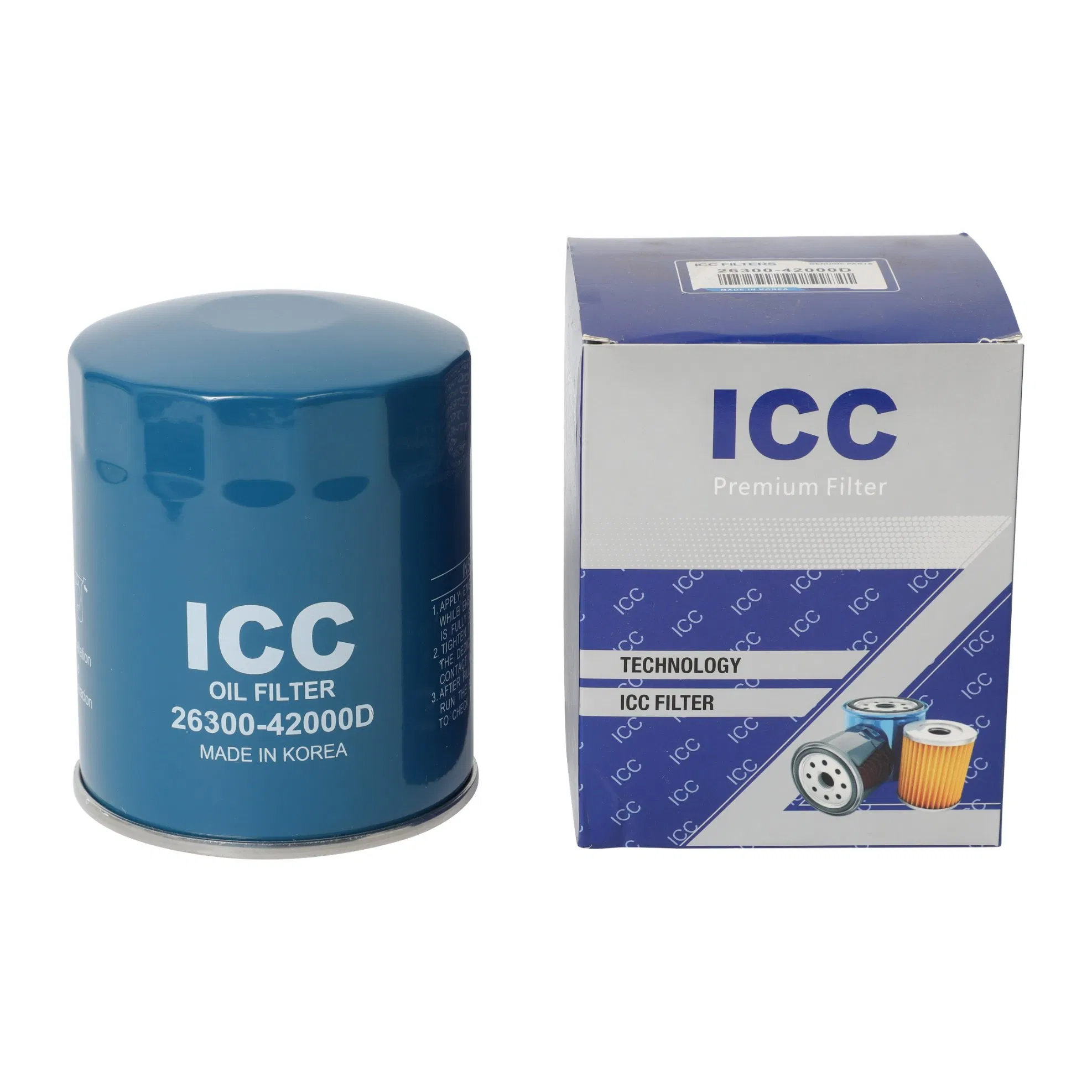 High Efficiency Auto Engine Parts Oil Filter 26300-42010 26300-42020 26300-42000d