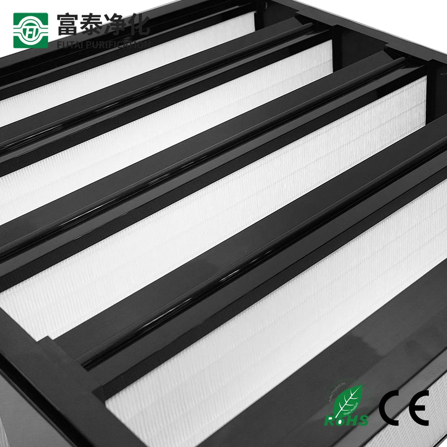 Multi-Application V/W Shape HEPA Air Filter for Hospital &amp; Semiconductor Facilities
