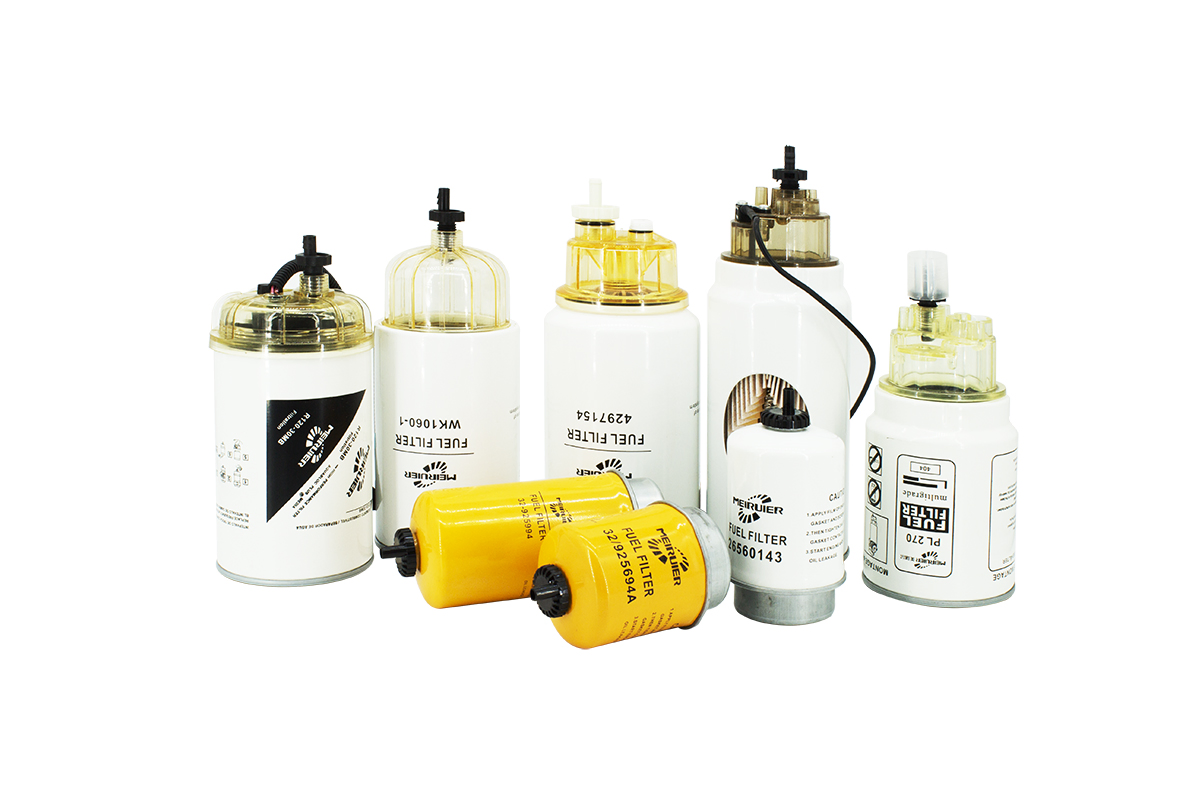 159-6102 Diesel Engine Truck Parts Fuel Filter for Caterpillar Excavators