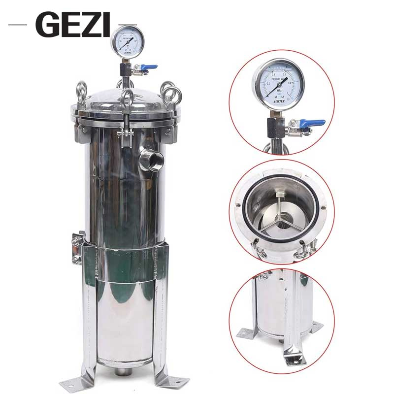 Customizable Material Bag Filter Housing - Petrochemical High Pressure Resistant Easy Maintenance