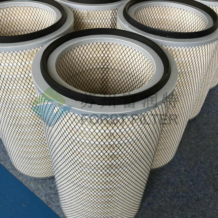 Forst High Quality Cellulose Paper Industrial Dust Cartridge Air Filter Element
