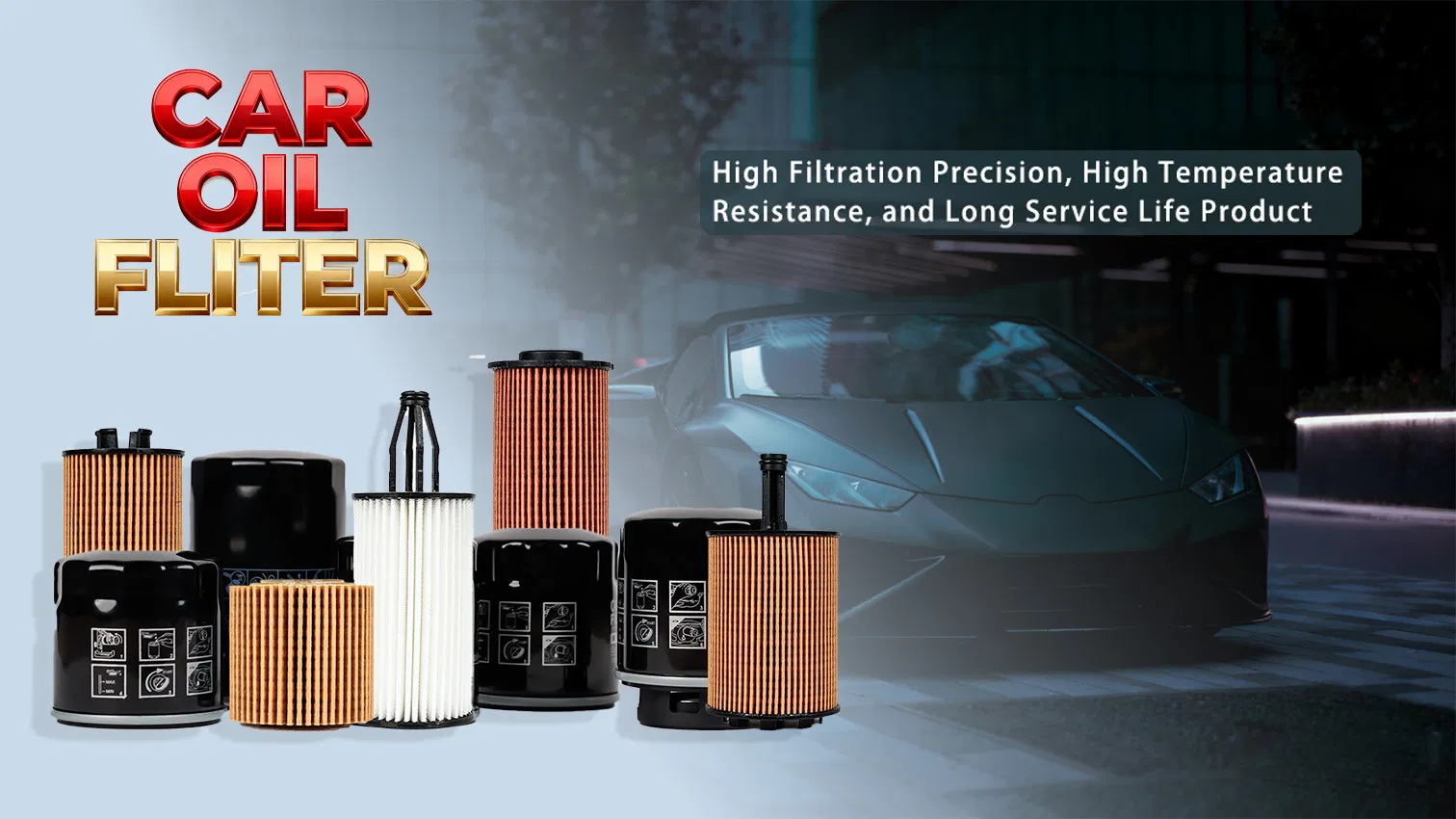 Truck Engine Spare Parts Oil Filter
