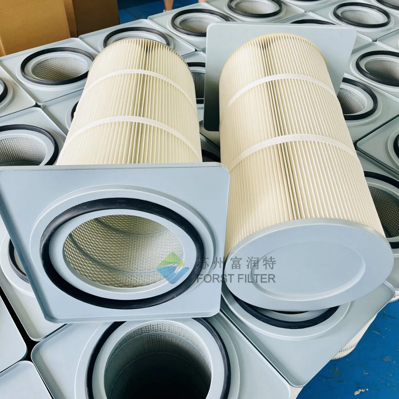 Forst Supplier Custom Square Coverindustrial Dust Removal Cair Air Filter Element