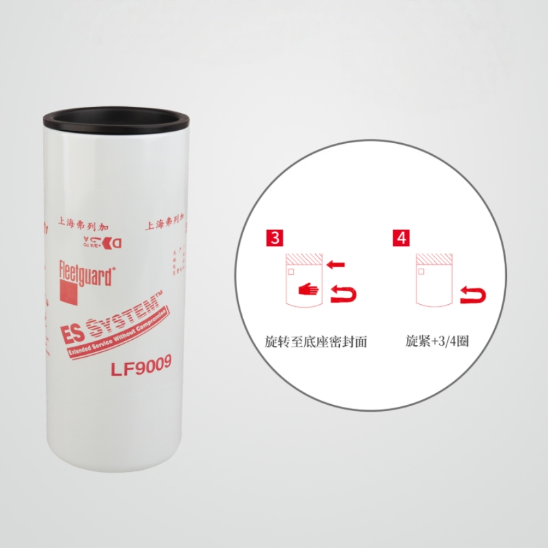 Genuine Fleetguard Lf9009 Oil Filter for Dongfeng Tianlong, Cummins 3401544, Liugong 53c0053