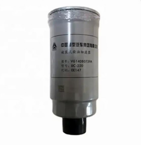 OEM Quality China Heavy Truck Parts, Sinotruk HOWO, Commercial Vehicle Engine Parts, Fuel Secondary Filter, Vg14080739A, Vg14080740A, Vg1540080211