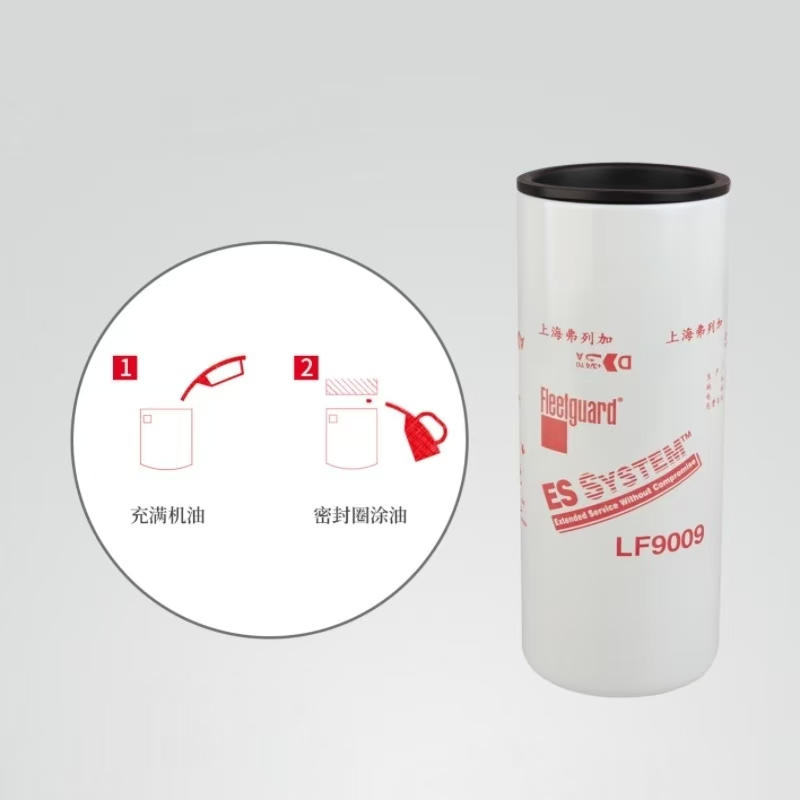 Genuine Fleetguard Lf9009 Oil Filter for Dongfeng Tianlong, Cummins 3401544, Liugong 53c0053