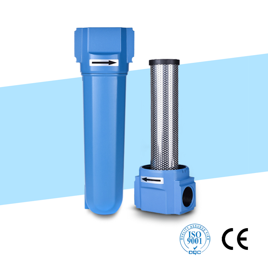 High Efficiency Oil Removal Filtration Flange Welding Type Compressed Air Filter