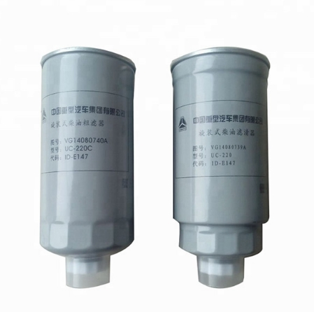 Factory Direct Supply High Quality Truck Accessories Vg14080739A Euroii Secondary Fuel Filter for Sinotruk