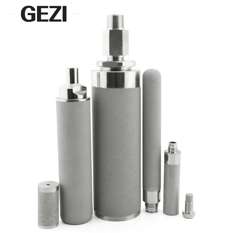 Custom Sizes Sintered Stainless Steel Filter Element for Air Compressors