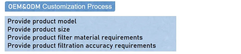 Replacement Filter Element