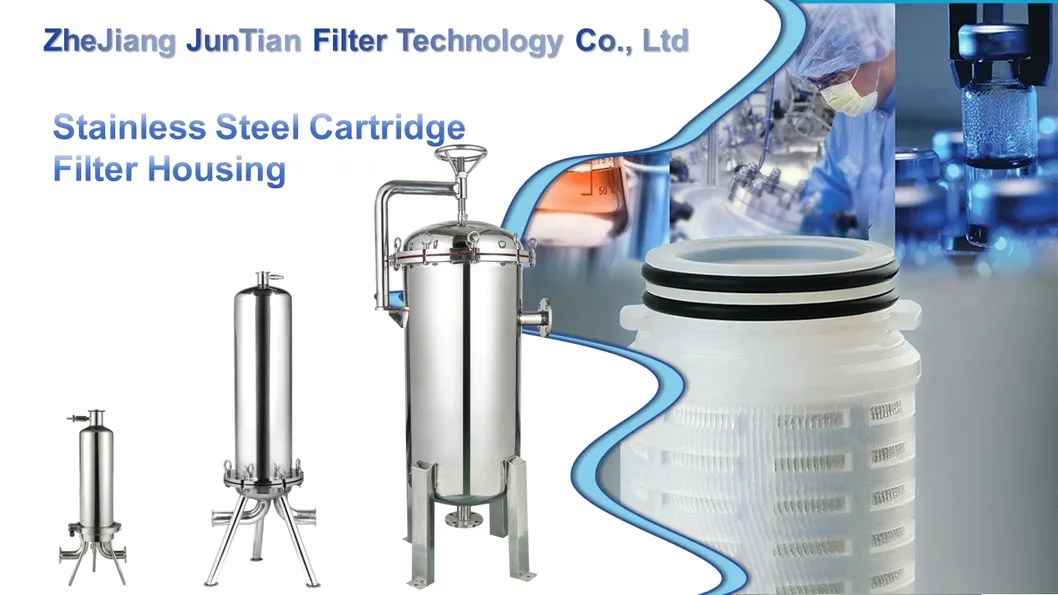 Stainless Steel Cartridge Filter Housing