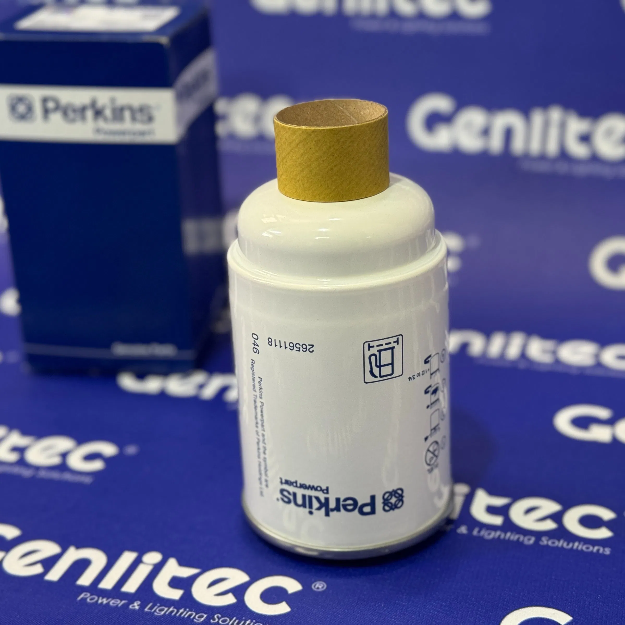 Perkins 26561118 Genuine Spin-on Secondary Fuel Filter for Perkins Diesel Engines