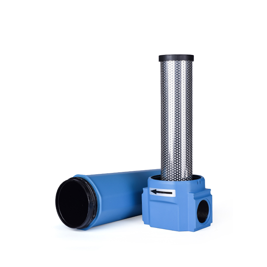 High Efficiency Oil Removal Filtration Flange Welding Type Compressed Air Filter
