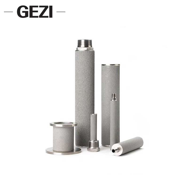 Custom Porous Stainless Steel Sintered Filters Air Filter Elements