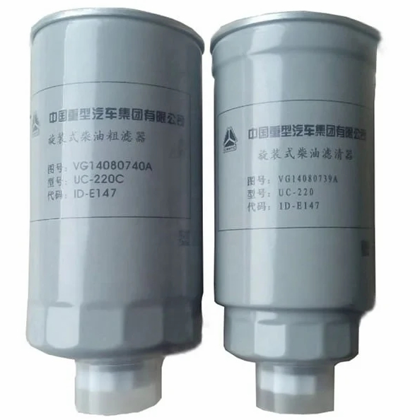 Factory Direct Supply High Quality Truck Accessories Vg14080739A Euroii Secondary Fuel Filter for Sinotruk