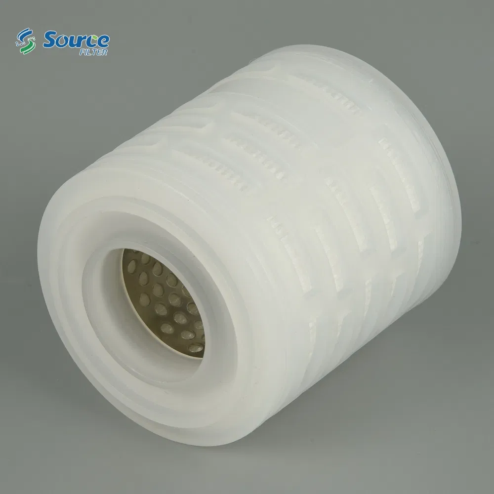 Custom 56mm Diameter Pleated Air Filter Element for OEM Replacement