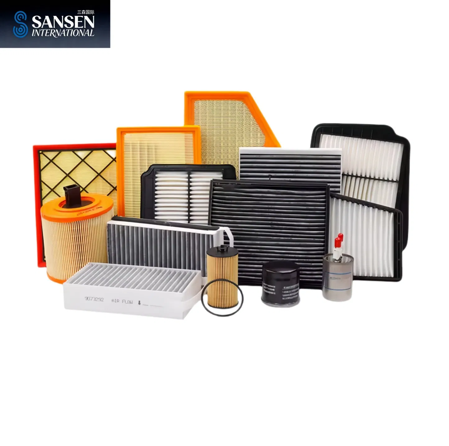 Wholesale Factory Customized High Performance Car Air Filter Auto Part Replacement Air Intake Filters