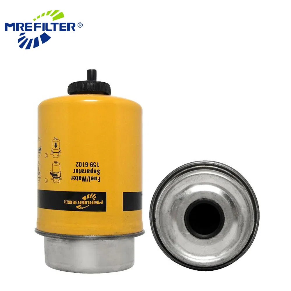 159-6102 Diesel Engine Truck Parts Fuel Filter for Caterpillar Excavators