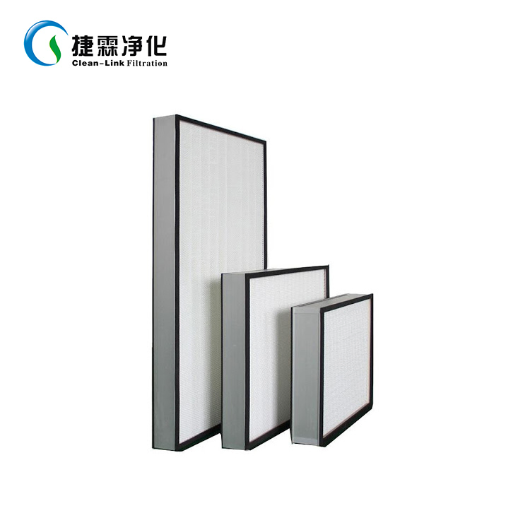 Clean-Link Cheap Price Buy Manufacturer Air Conditioner Purifier High Grade H13 H14 HEPA Filter for HEPA Industry