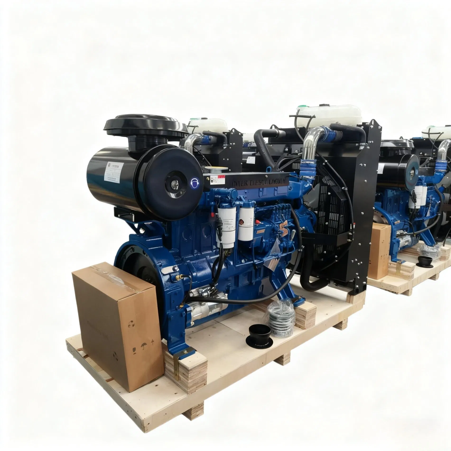 CE-Certified Inline Diesel Engine. Features a Dependable Water-Cooling System and a Smooth 6-Cylinder Configuration for Heavy-Duty Applications