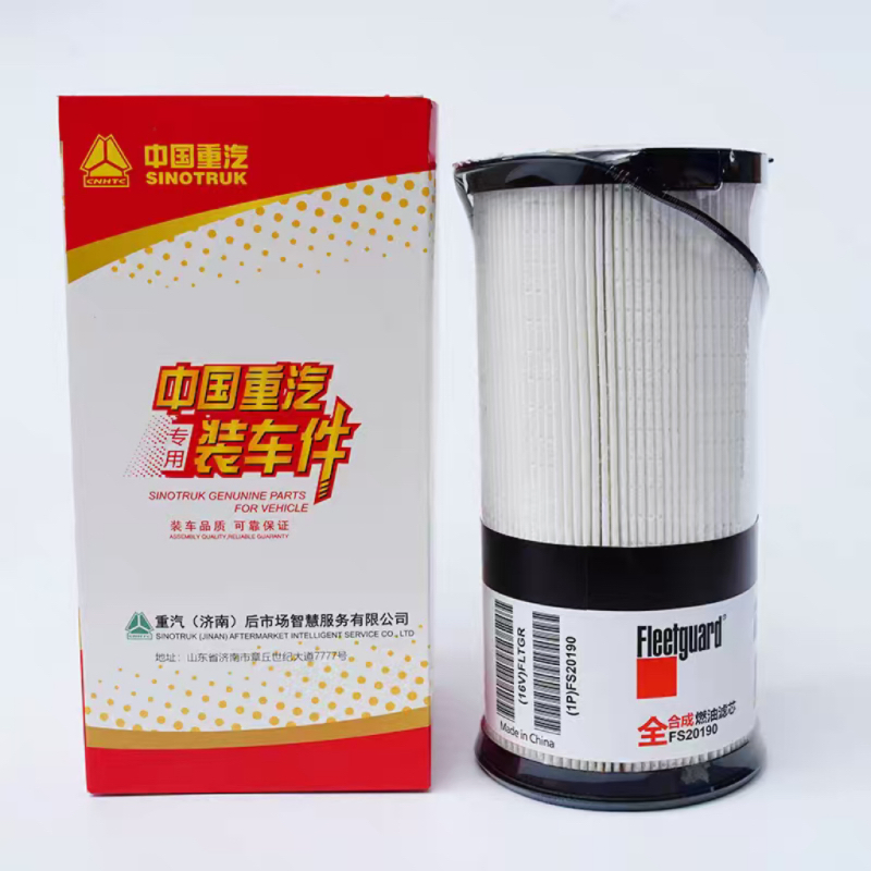 Genuine Fleetguard Fs20190 Fuel Filter for Sinotruk HOWO T7h Sitrak Foton Daimler Auman Gtl, Est, Ext.