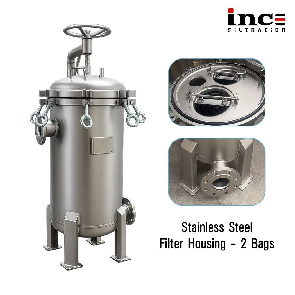 Customizable Multi-Bag Filter Housing with Single or Multi-Size Bag Compatibility