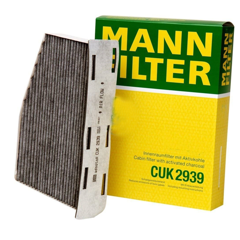 Mann Filter Cuk 2939/1 Cu 22011 C 27019 Carbon Activated Cabin Filter