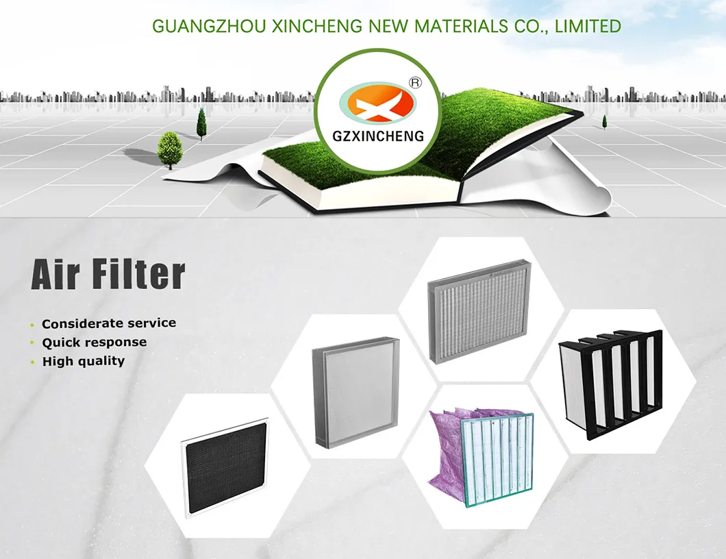 Synthetic Fiber Panel Pre Air Filter