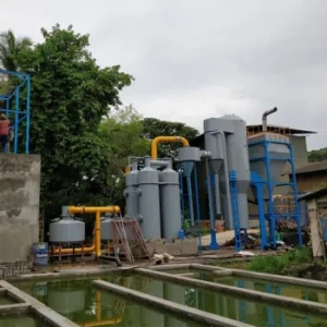 New Design Small Rice Husk Biomass Gasifier Engine Power System