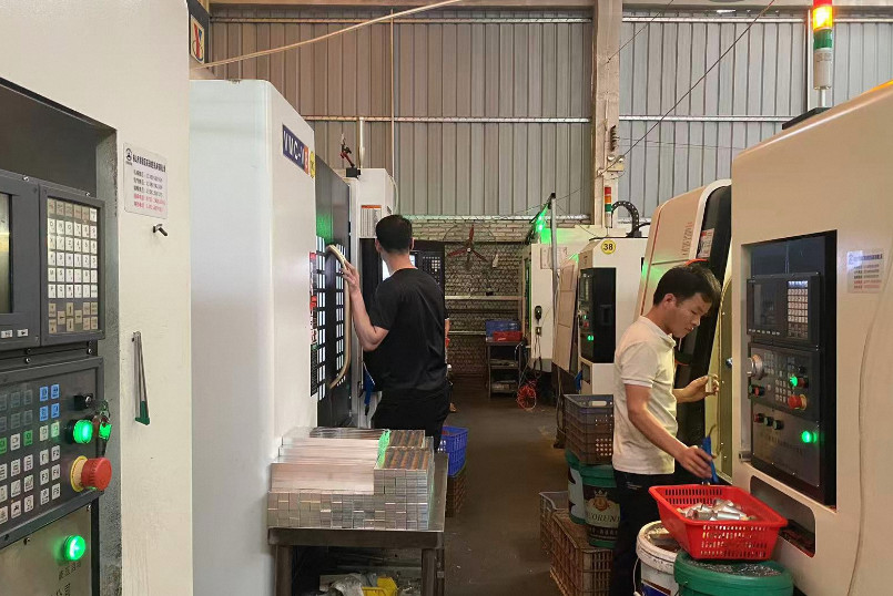 Machinery processing stage 1 at Tolev Auto filter production line