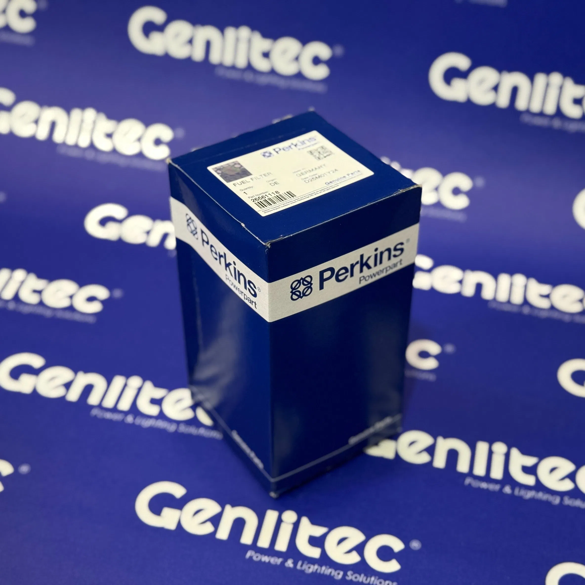 Perkins 26561118 Genuine Spin-on Secondary Fuel Filter for Perkins Diesel Engines