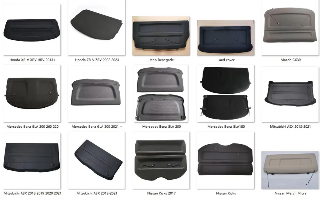 Car Rear Parcel Shelf 5
