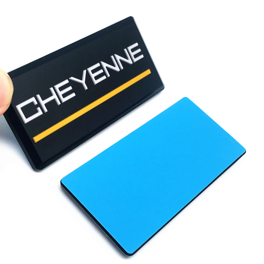 Cheyenne Fit for Silverado Camaro Emblem Fender Badge Decal Sticker Logo Car Accessories Car Parts Sierra Decoration