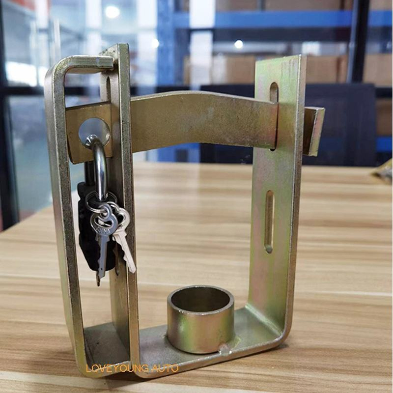 Outdoor Parking Anti-Theft Car Trailer Lock Accessories
