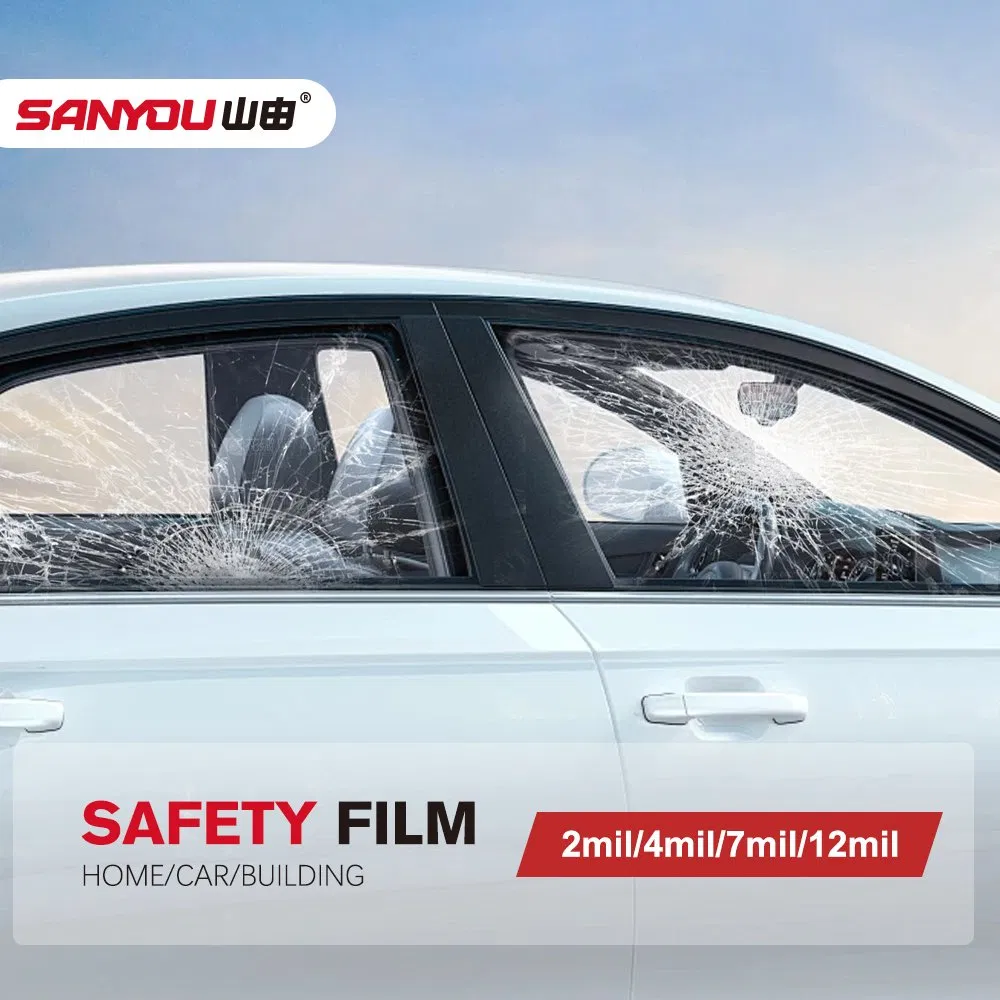 Explosion-Proof 99% UV Cut Safety Film for Car Accessories and Home Building