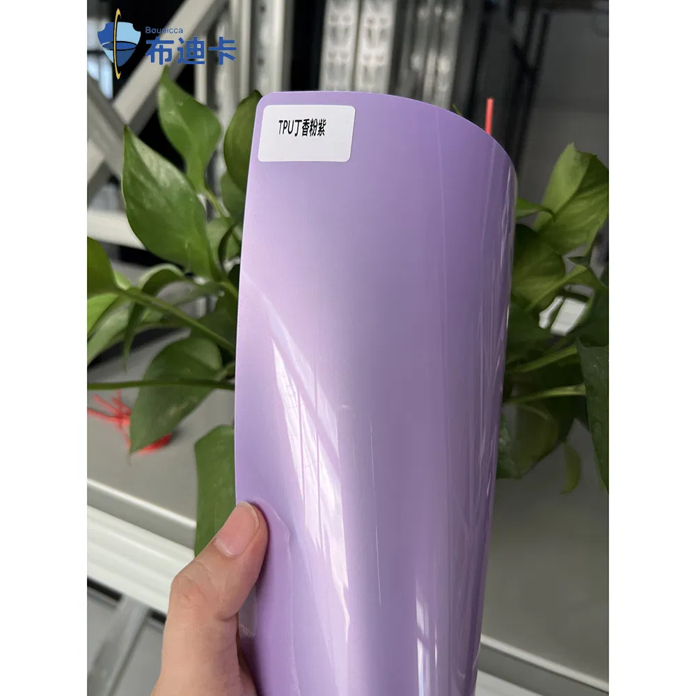 Car Accessories Wrapping TPU White Charm Blue Hydrogel Color-Changing Paint Protection Cast Tint Transfer Film