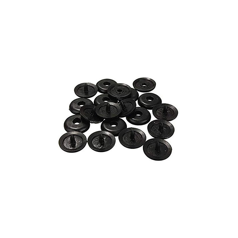 ODM Plastic Accessories Injection Molding Spacing Limit Buckle Clip Car Safety Belt Stop Button