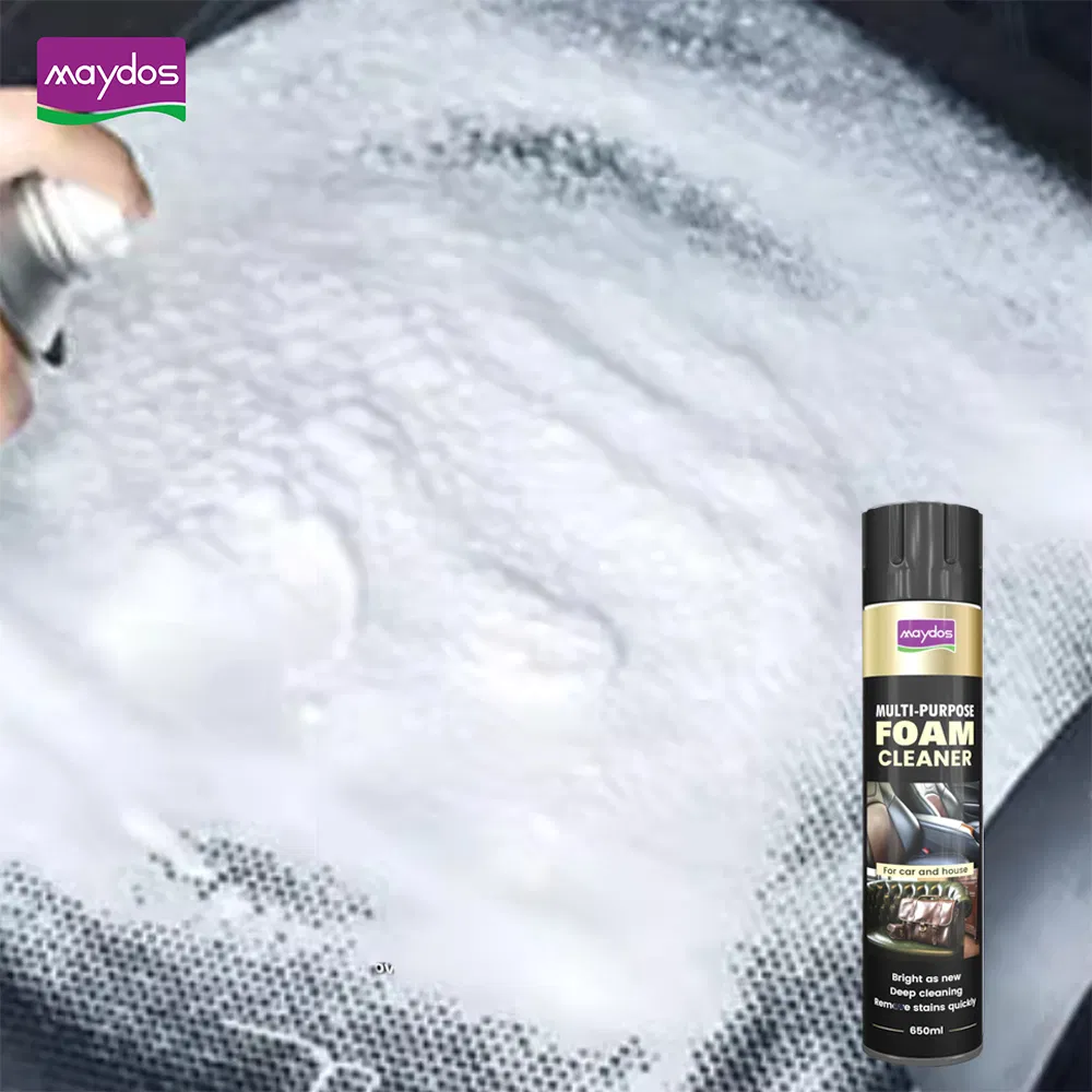 Safe Car Accessories Cleaning Spray 650ml Gentle Foam Wash