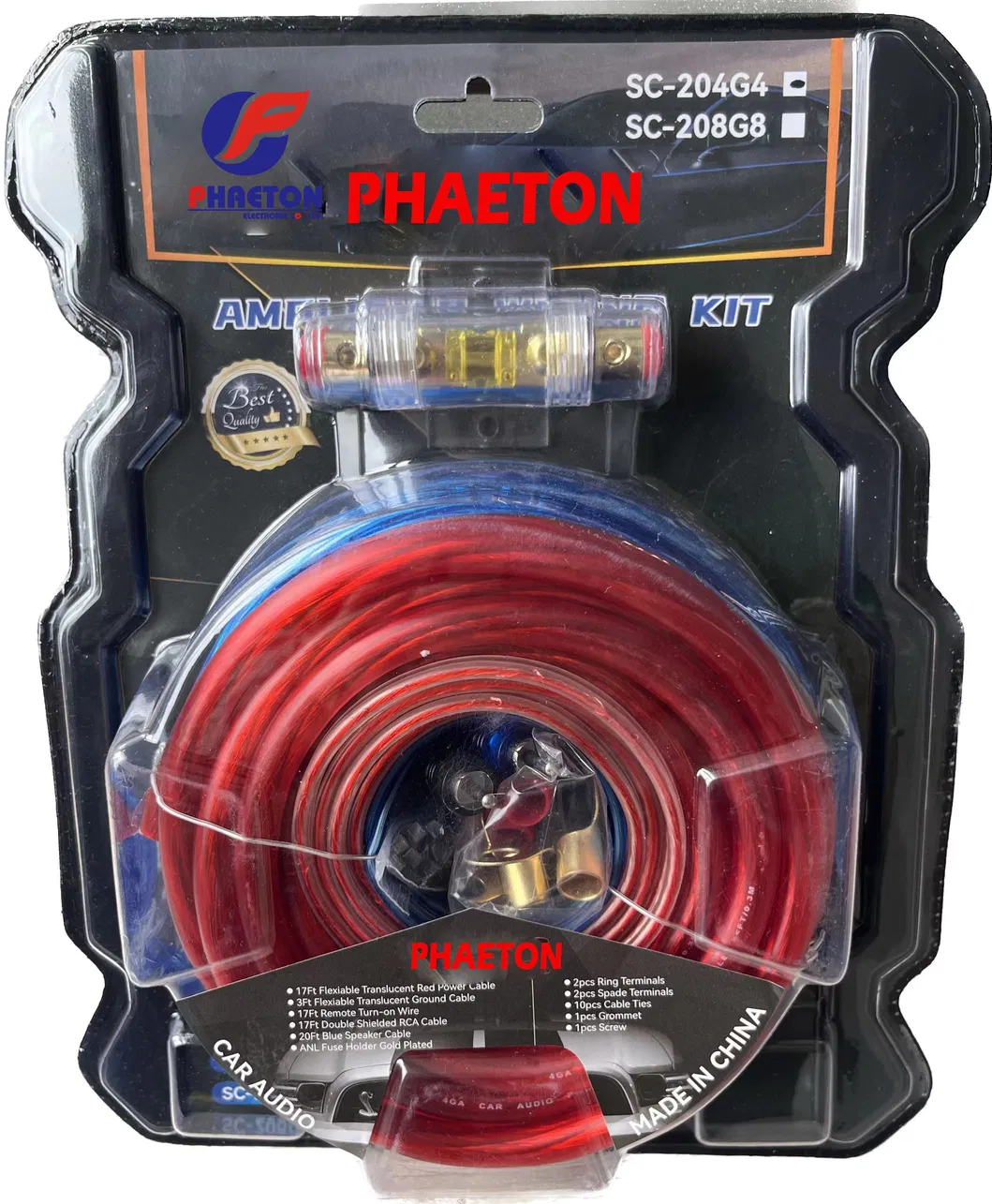 Audio Amplifier Installation Wiring Kit 9