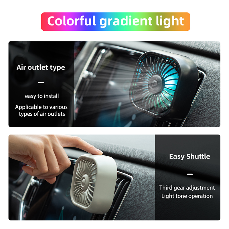 Car Air Freshener New Perfume Accessories Car Perfume Decoration Cool Fan
