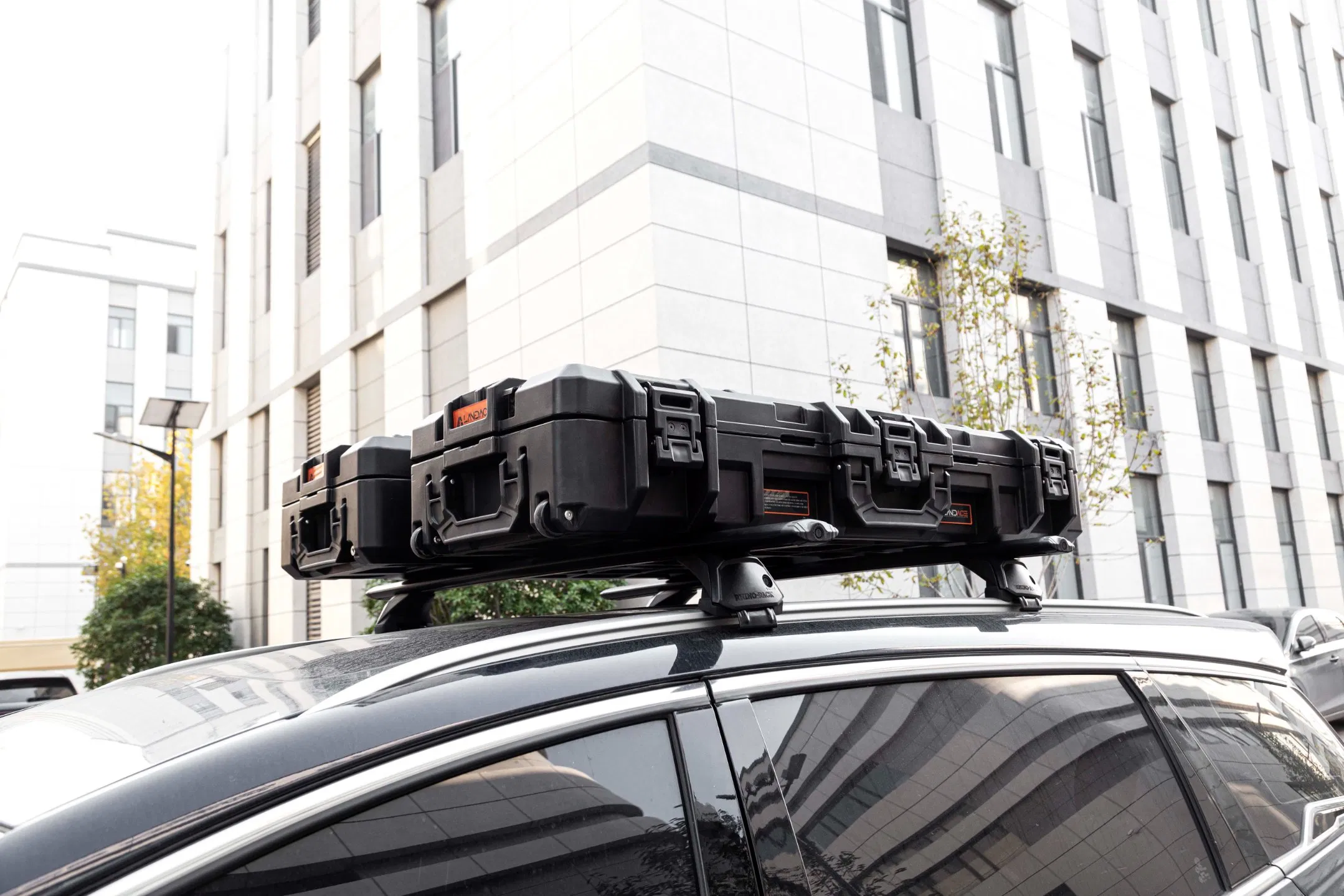 Camping Accessories Durable LLDPE Truck Utility Tool Box Organizers and Storage Pickup Heavy Duty Car Roof Rack Mounted Tool Box