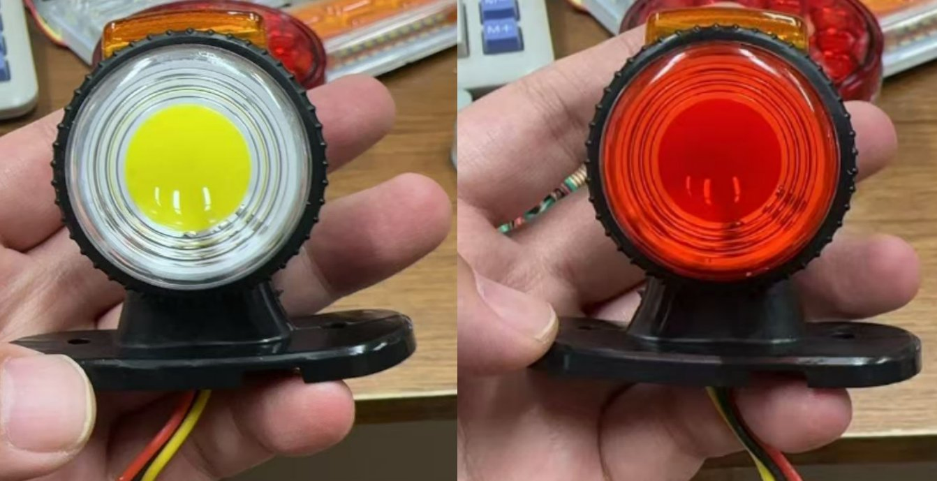 Top Seller Universal LED Side Marker Signal Lights Car Light Accessories Edge Lighting