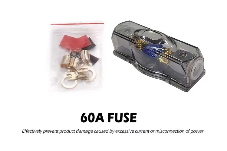 Audio Amplifier Installation Wiring Kit 3