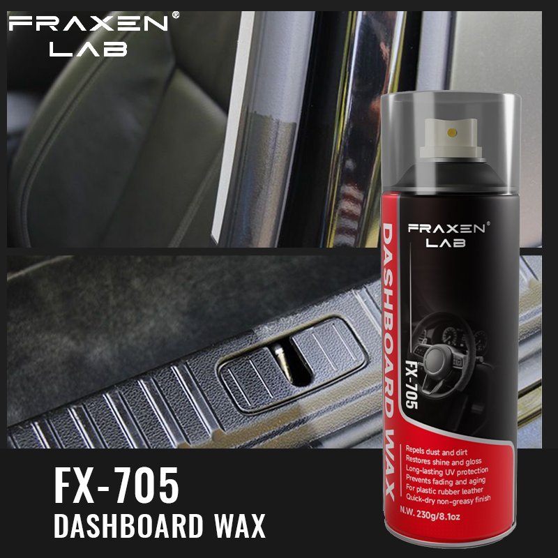 Long Lasting Dashboard Wax Car Interior Shine Spray Plastic Vinyl Restorer Anti Aging Protection Auto Accessories Care Wax