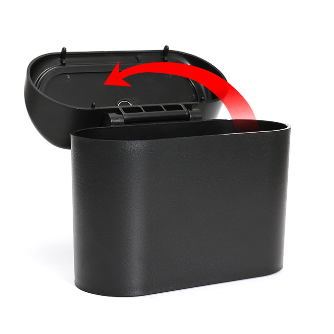 Car Door Trash Can Automatic Rebound Trash Can Waterproof Storage Box Portable Trash Can Car Interior Accessories
