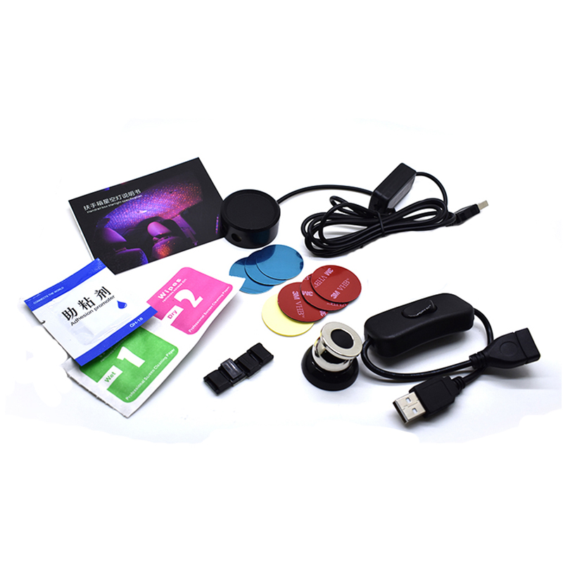 Car Accessories Decorative RGB LED Interior Car Lights USB Port Atmosphere Car Light